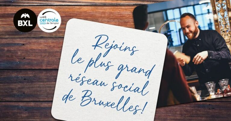 Sluitje aan bij het grootste Brusselse sociale netwerk ! 🤩